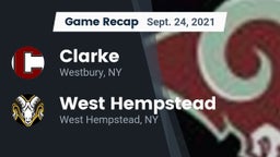 Recap: Clarke  vs. West Hempstead  2021