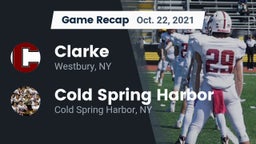 Recap: Clarke  vs. Cold Spring Harbor  2021