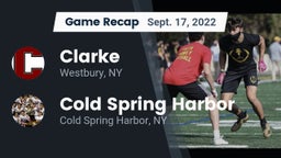 Recap: Clarke  vs. Cold Spring Harbor  2022