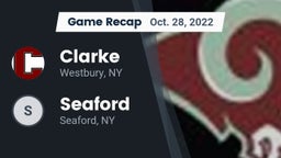 Recap: Clarke  vs. Seaford  2022