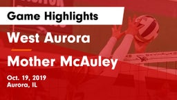 West Aurora  vs Mother McAuley  Game Highlights - Oct. 19, 2019