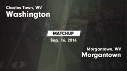 Matchup: Washington vs. Morgantown  2016
