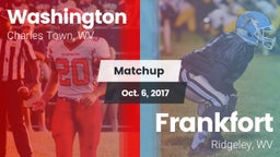 Matchup: Washington vs. Frankfort  2017
