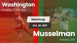 Matchup: Washington vs. Musselman  2017