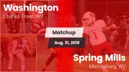Matchup: Washington vs. Spring Mills  2018