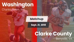 Matchup: Washington vs. Clarke County  2018