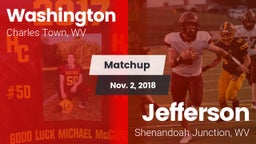Matchup: Washington vs. Jefferson  2018