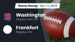 Recap: Washington  vs. Frankfort  2019