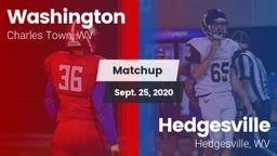 Matchup: Washington vs. Hedgesville  2020