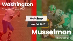 Matchup: Washington vs. Musselman  2020