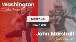 Matchup: Washington vs. John Marshall  2020