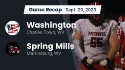 Recap: Washington  vs. Spring Mills  2023