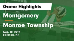 Montgomery  vs Monroe Township  Game Highlights - Aug. 30, 2019