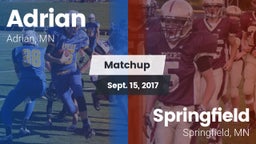 Matchup: Adrian vs. Springfield  2017