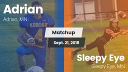 Matchup: Adrian vs. Sleepy Eye  2018