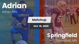 Matchup: Adrian vs. Springfield  2020