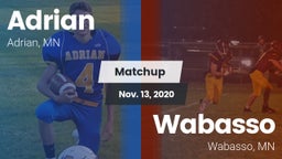 Matchup: Adrian vs. Wabasso  2020