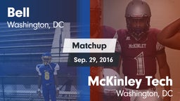 Matchup: Bell vs. McKinley Tech  2016