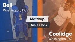 Matchup: Bell vs. Coolidge  2016