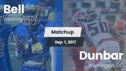 Matchup: Bell vs. Dunbar  2017