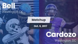 Matchup: Bell vs. Cardozo  2017