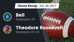 Recap: Bell  vs. Theodore Roosevelt  2017