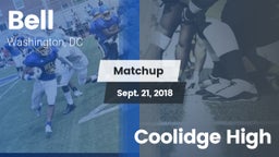 Matchup: Bell vs. Coolidge High 2018