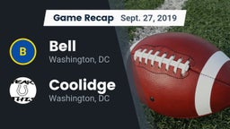 Recap: Bell  vs. Coolidge  2019