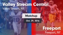 Matchup: Valley Stream Centra vs. Freeport  2016