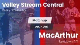 Matchup: Valley Stream Centra vs. MacArthur  2017