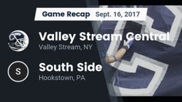 Recap: Valley Stream Central  vs. South Side  2017