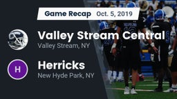 Recap: Valley Stream Central  vs. Herricks  2019