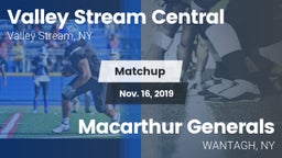 Matchup: Valley Stream Centra vs. Macarthur Generals 2019