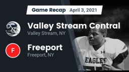 Recap: Valley Stream Central  vs. Freeport  2021