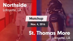 Matchup: Northside vs. St. Thomas More  2016