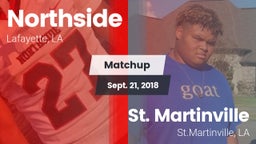 Matchup: Northside vs. St. Martinville  2018