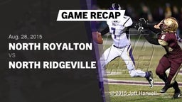 Recap: North Royalton  vs. North Ridgeville 2015