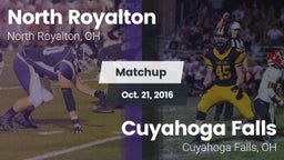 Matchup: North Royalton vs. Cuyahoga Falls  2016