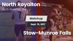 Matchup: North Royalton vs. Stow-Munroe Falls  2017