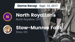 Recap: North Royalton  vs. Stow-Munroe Falls  2017