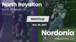 Matchup: North Royalton vs. Nordonia  2017