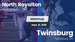 Matchup: North Royalton vs. Twinsburg  2018