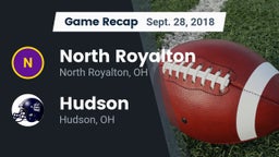 Recap: North Royalton  vs. Hudson  2018