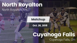 Matchup: North Royalton vs. Cuyahoga Falls  2018