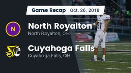Recap: North Royalton  vs. Cuyahoga Falls  2018
