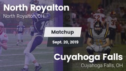 Matchup: North Royalton vs. Cuyahoga Falls  2019