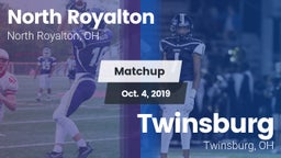 Matchup: North Royalton vs. Twinsburg  2019