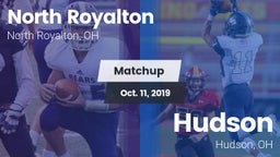 Matchup: North Royalton vs. Hudson  2019
