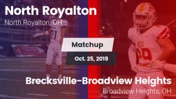 Matchup: North Royalton vs. Brecksville-Broadview Heights  2019