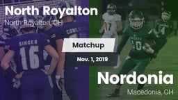 Matchup: North Royalton vs. Nordonia  2019